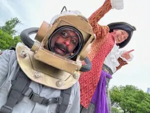 STEM Science Festival on Pier 84 on the Hudson River in NYC