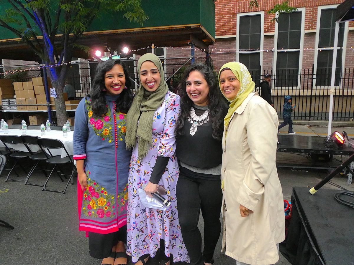 A photo of women from different religions